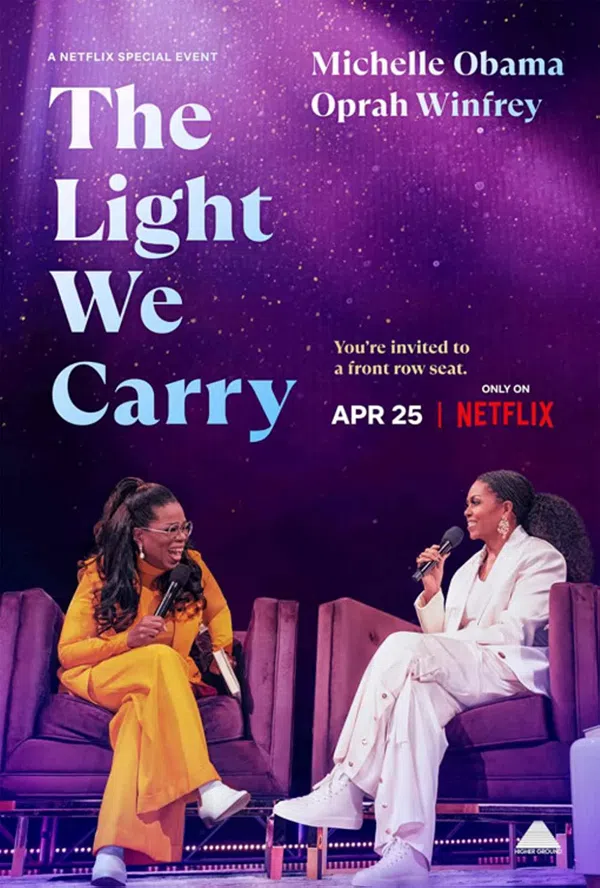 Poster phim Ánh Sáng Ta Mang: Michelle Obama và Oprah Winfrey trên Xem Phim Fun