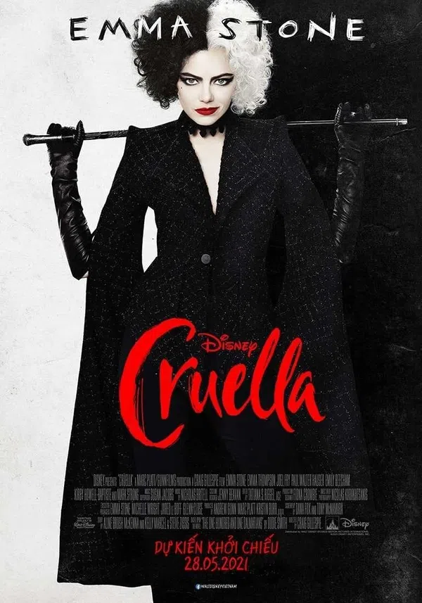 Poster phim Cruella: 101 Chú Chó Đốm trên Xem Phim Fun