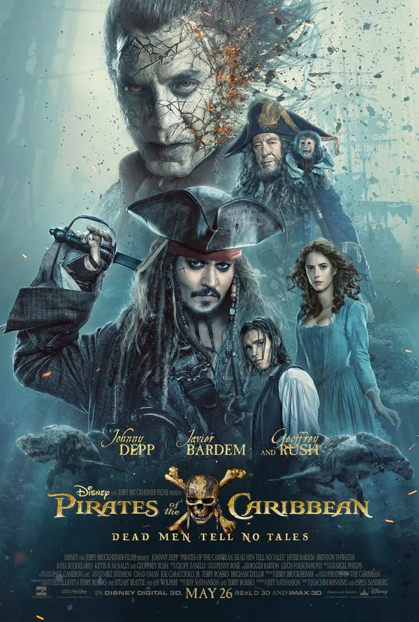 Poster phim Cướp biển vùng Caribbe (Phần 5): Salazar Báo Thù trên Xem Phim Fun