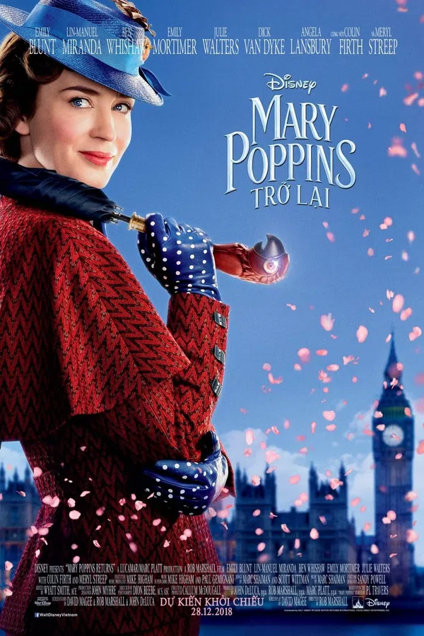 Poster phim Mary Poppins Trở Lại trên Xem Phim Fun