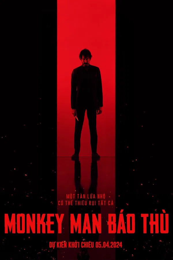Poster phim Monkey Man Báo Thù trên Xem Phim Fun