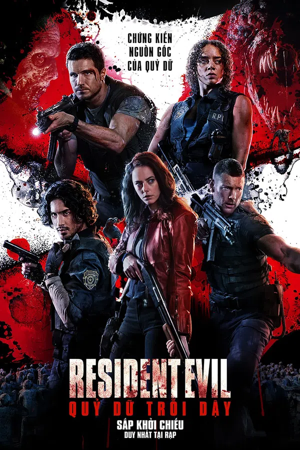 Poster phim Resident Evil: Quỷ Dữ Trỗi Dậy trên Xem Phim Fun